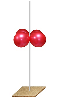 Стойка для шаров Каркасная, сборно-разборная, 1,2 м, 1 шт.