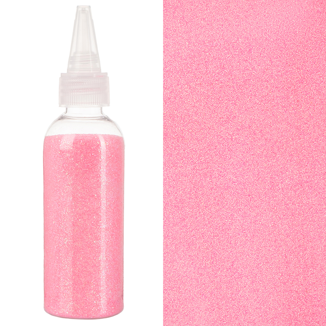 Конфетти и декор - Глиттер Ярко-розовый, 80 г.