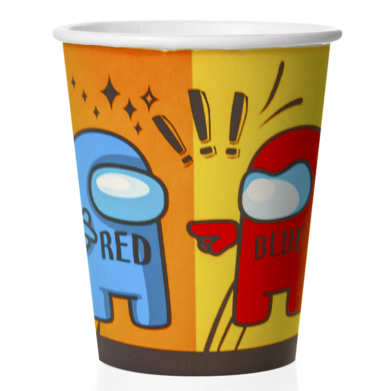 Одноразовые стаканы - Стаканы (250 мл) Игра Среди Нас, Вечеринка, 6 шт. Одноразовые стаканы - Стаканы (250 мл) Игра Среди Нас, Вечеринка, 6 шт.