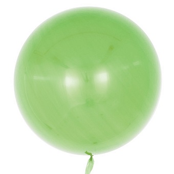Шар (18''/46 см) Сфера, Deco Bubble, Салатовый, Глянец, 10 шт. в уп.