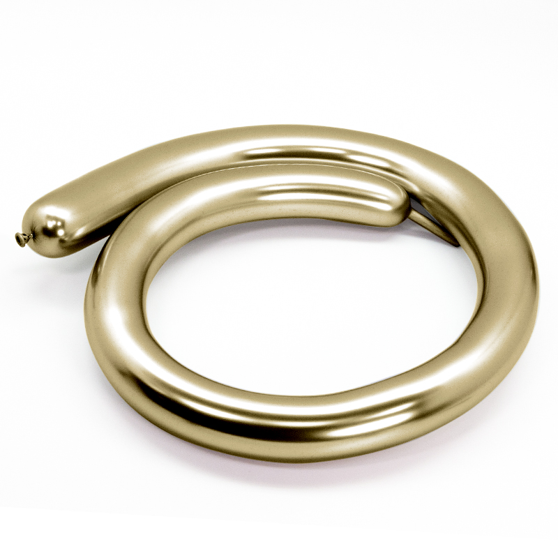 Шары для моделирования - Шар (2''/5 см) ШДМ, Reflex, Зеркальный блеск, Золото (970), хром, 50 шт.