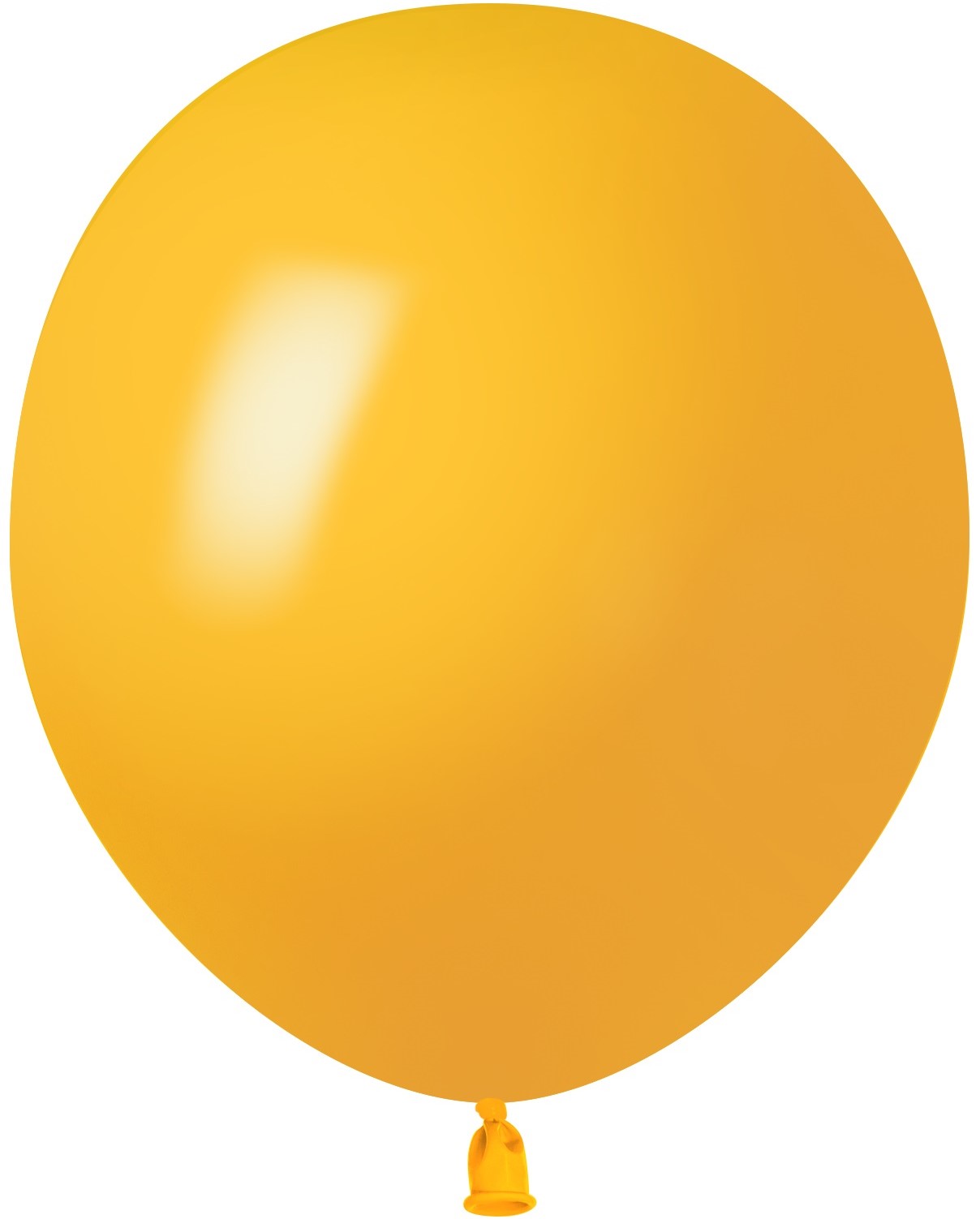 Круглые без рисунка - Шар (10''/25 см), Лимонный, пастель, 100 шт.