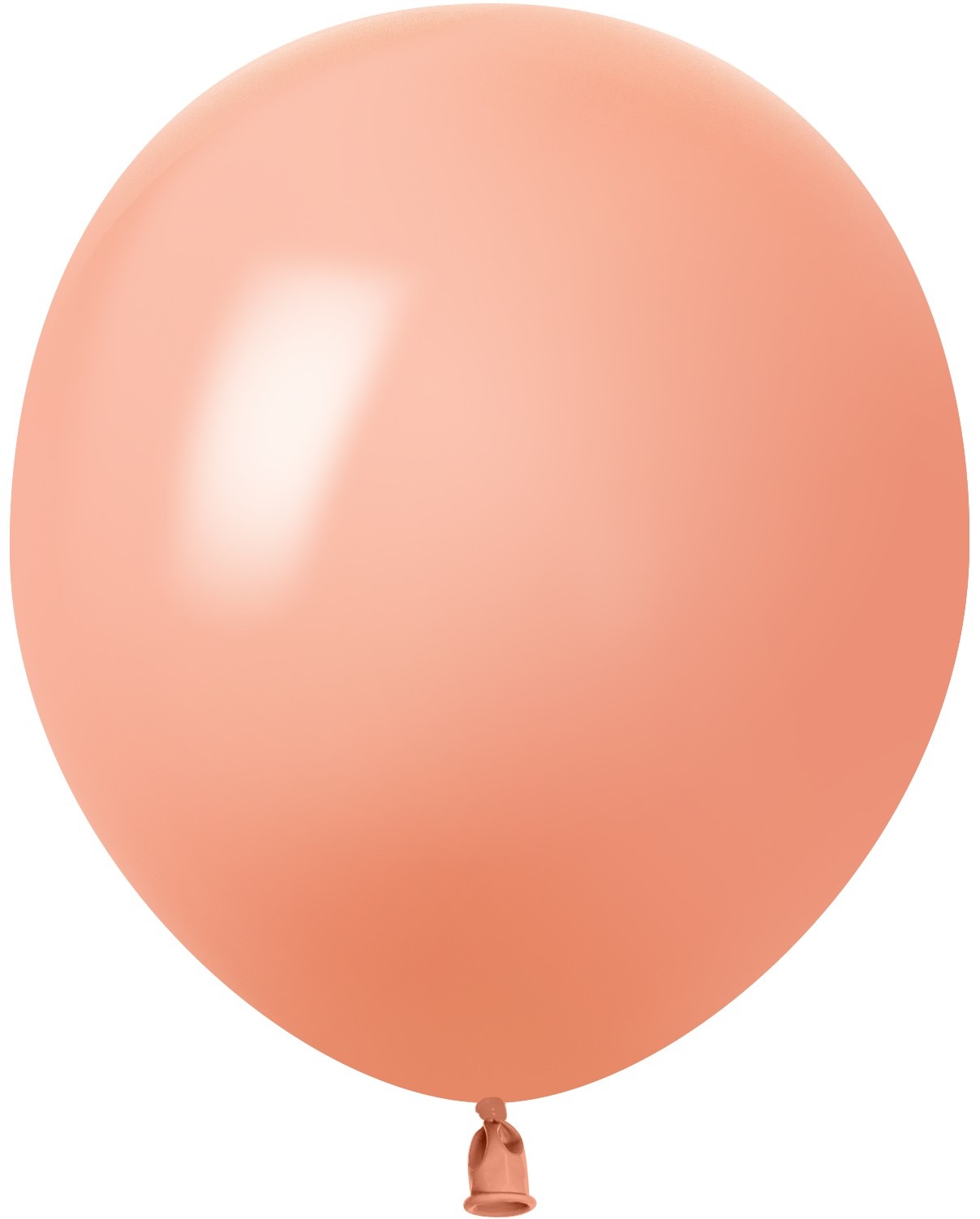 Круглые без рисунка - Шар (10''/25 см), Персиковый, пастель, 100 шт.