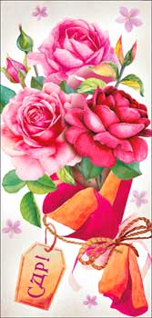 Конверты для денег - Конверт для денег "С Днем Рождения!" УФ-лак Конверты для денег - Конверт для денег "С Днем Рождения!" УФ-лак