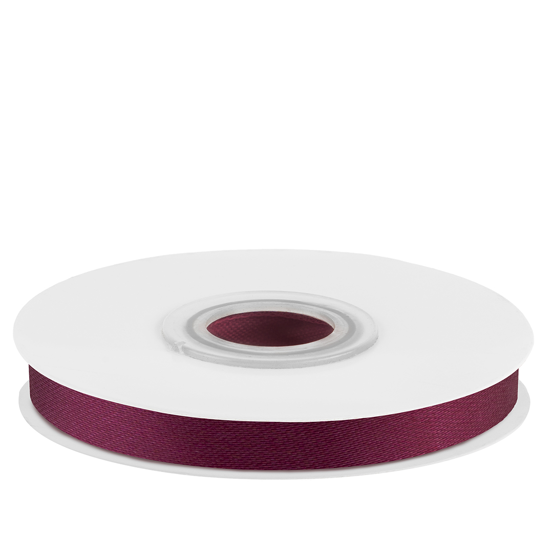 Лента атласная - Лента атласная (0,7 см*22,85 м) Красное дерево, 1 шт.