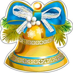 Украшения на скотче - Украшение на скотче "Колокольчик" фольга голографическая Украшения на скотче - Украшение на скотче "Колокольчик" фольга голографическая