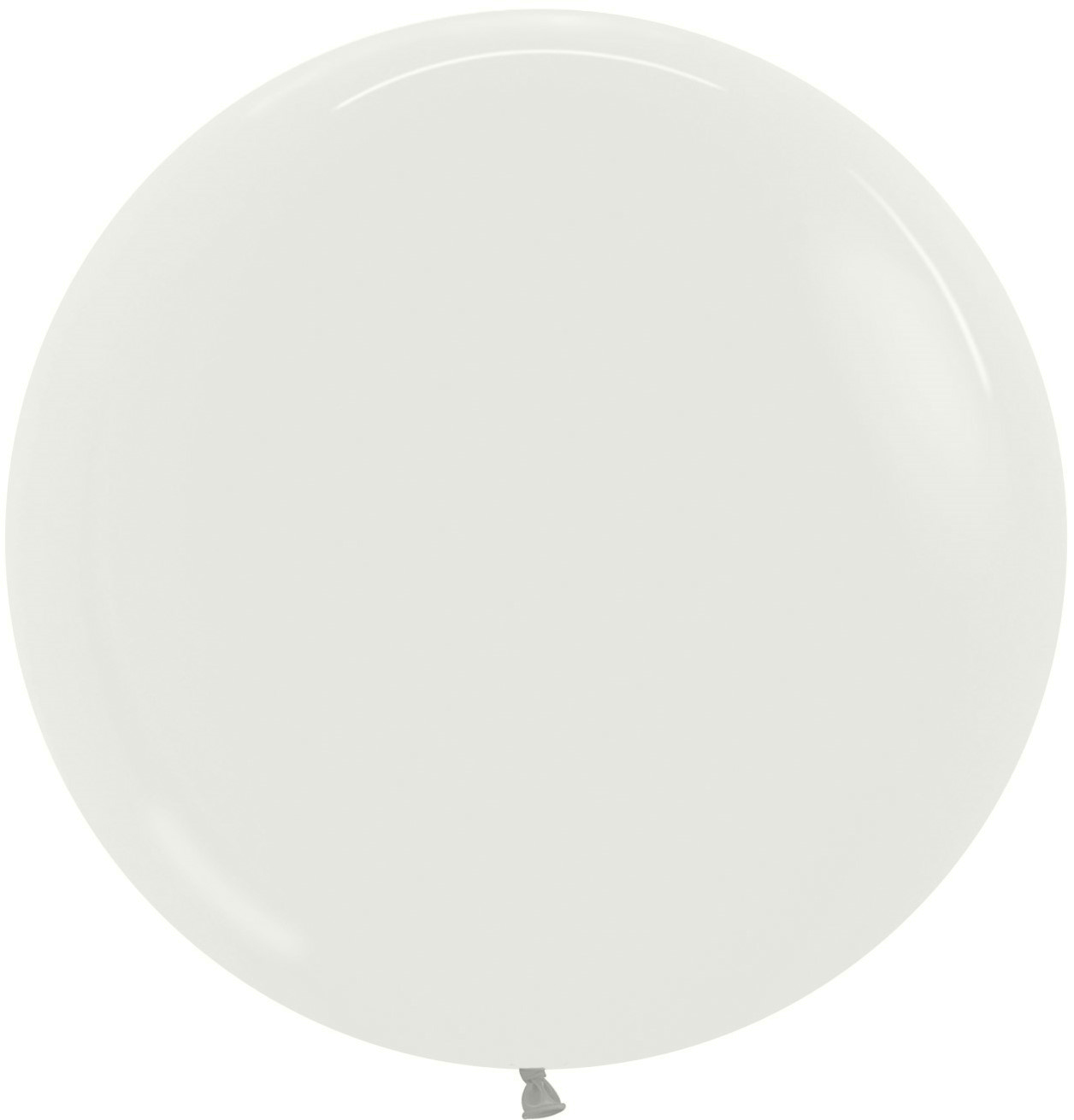 Круглые без рисунка - Шар (24''/61 см), Прозрачный (390), кристалл, 3 шт.