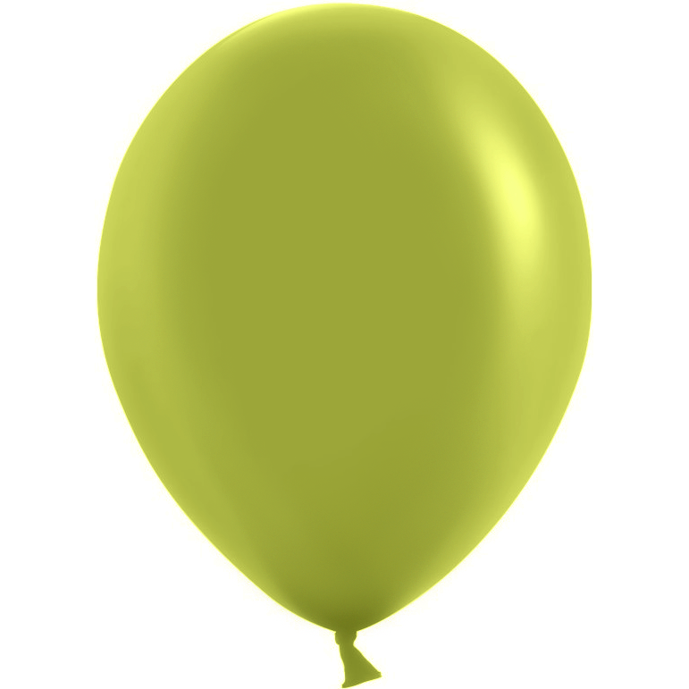 Круглые без рисунка - Шар (12''/30 см), Оливковый, пастель, 100 шт.