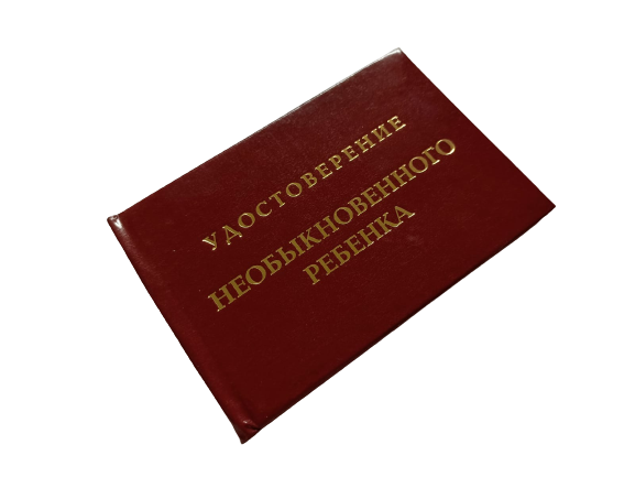 Удостоверения - Шуточное удостоверение Необыкновенного ребенка Удостоверения - Шуточное удостоверение Необыкновенного ребенка
