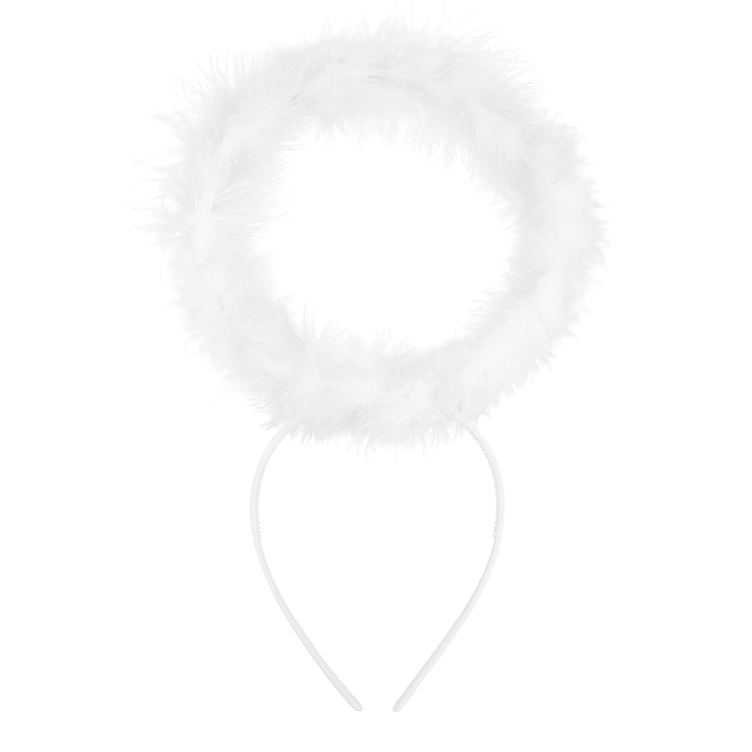 Ободки и заколки - Ободок, Ангел, Белый, 1 шт.