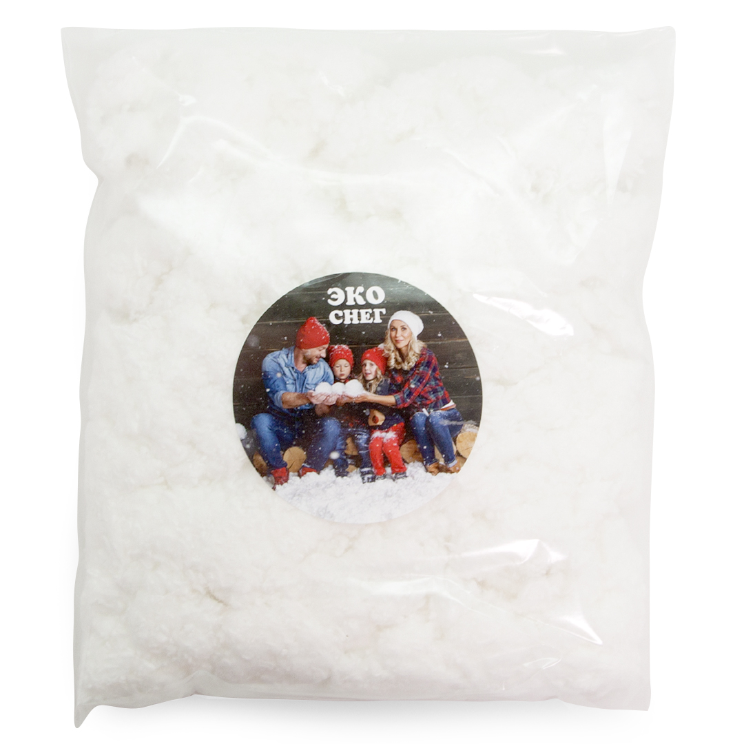 Конфетти и декор - Снег вискозный для декорирования, 200 г.