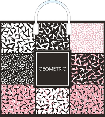 Полиэтиленовые пакеты с пластиковой ручкой - Пакет ПЭ с пластмассовыми ручками 38х34+3см 90мкм "Геометрия" Полиэтиленовые пакеты с пластиковой ручкой - Пакет ПЭ с пластмассовыми ручками 38х34+3см 90мкм "Геометрия"