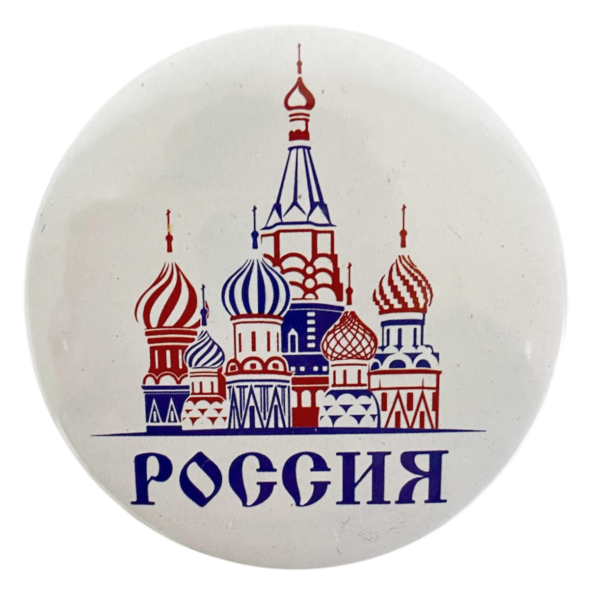 Магнит "Россия" (храм) металл