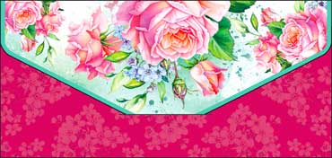 Конверты для денег - Конверт для денег "Без текста" полноцветн. оборот