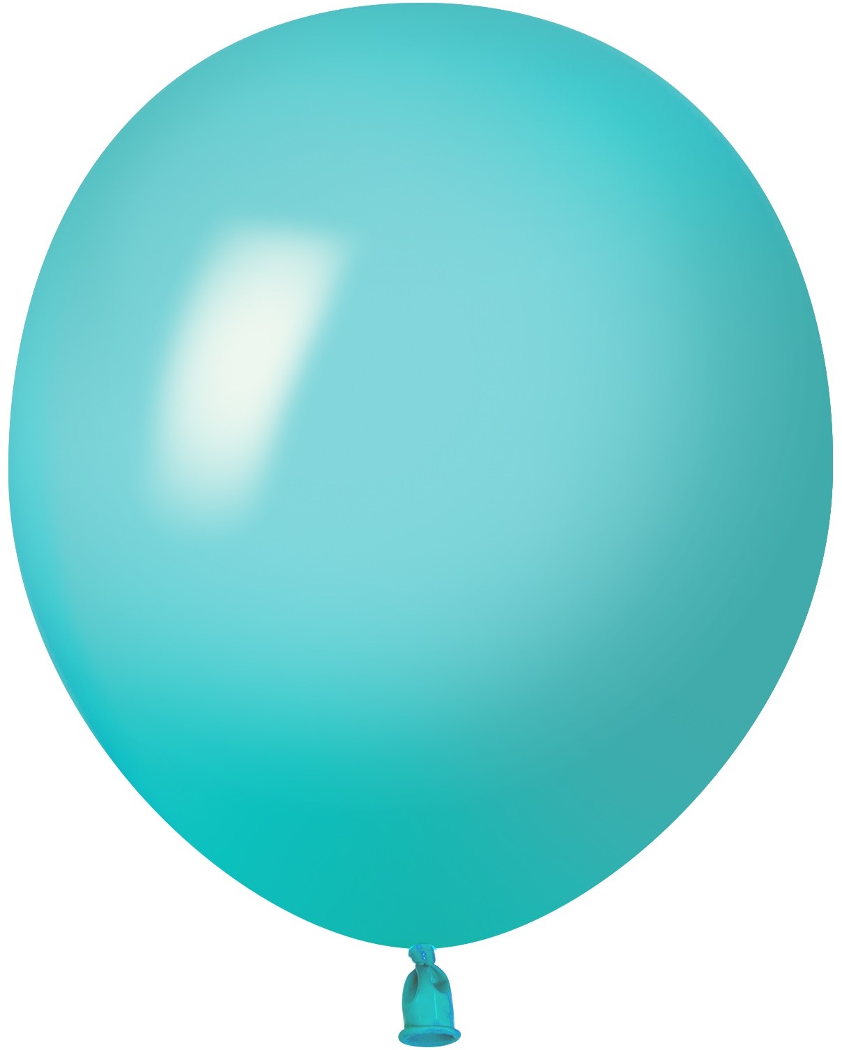 Круглые без рисунка - Шар (12''/30 см), Аквамарин, пастель, 100 шт.