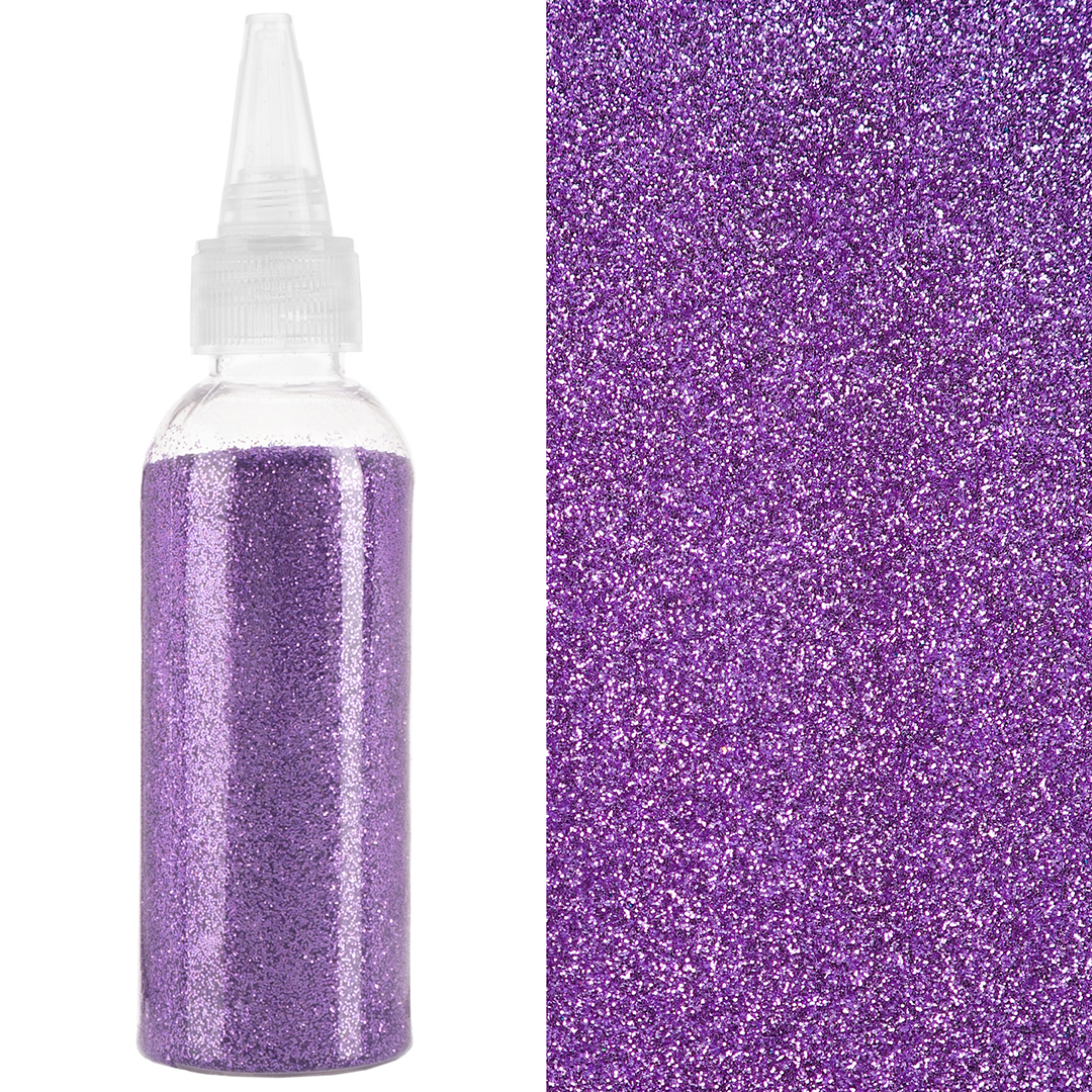 Конфетти и декор - Глиттер Сиреневый, 80 г.