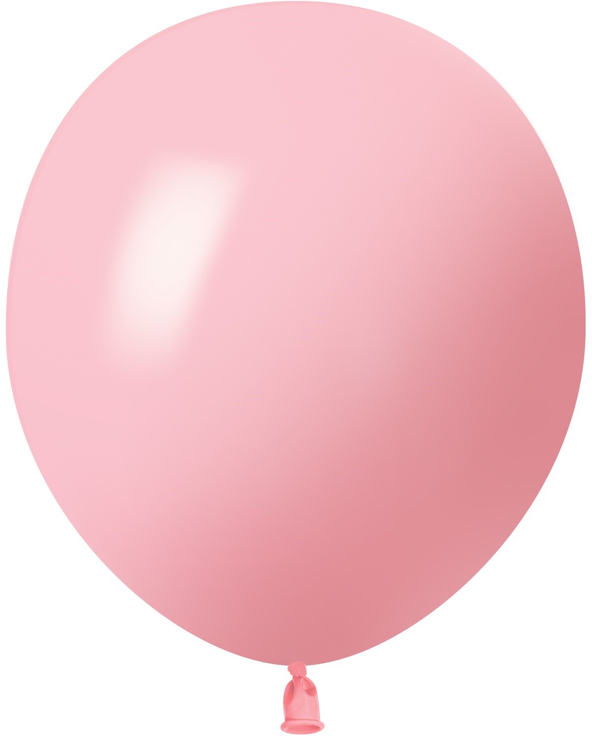 Круглые без рисунка - Шар (10''/25 см), Светло-розовый, пастель, 100 шт.