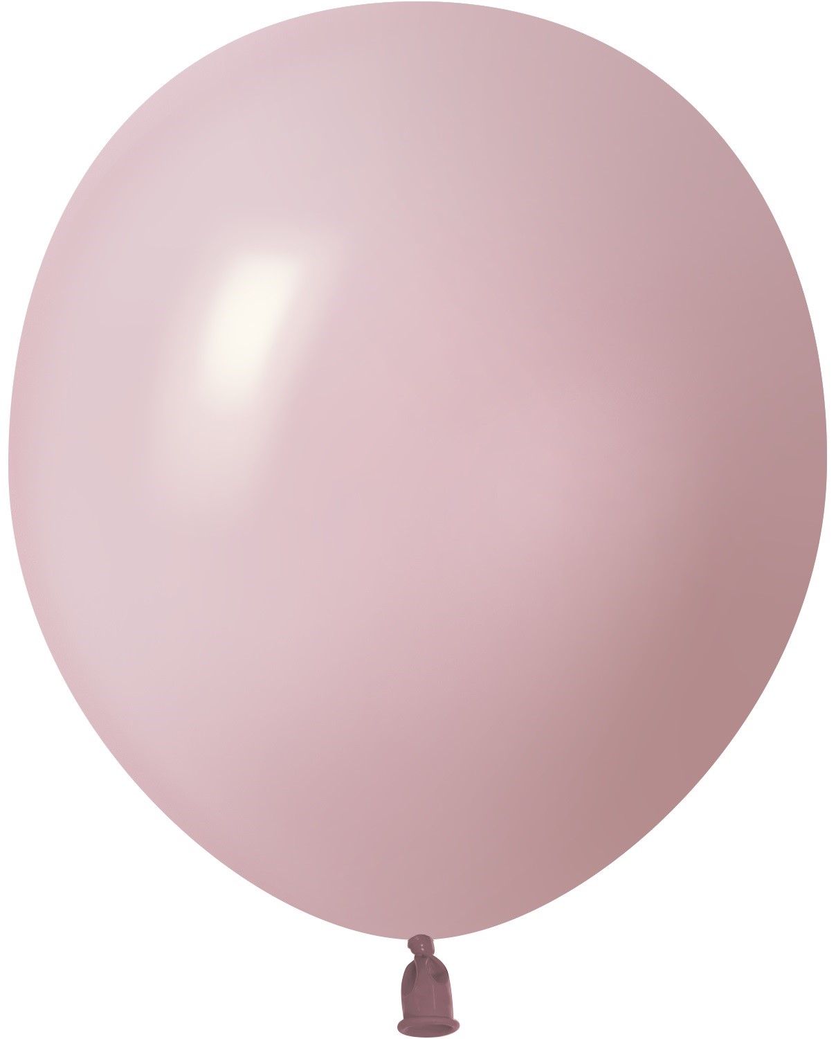 Круглые без рисунка - Шар (10''/25 см), Пыльная роза, пастель ретро, 100 шт.