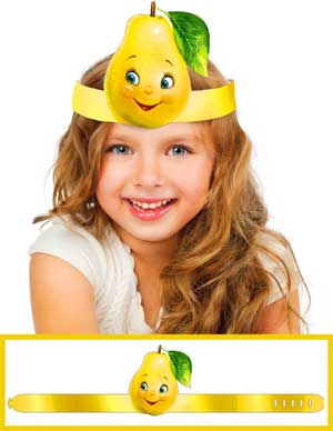 Маски, венки, кокошники - Головной убор "Груша"