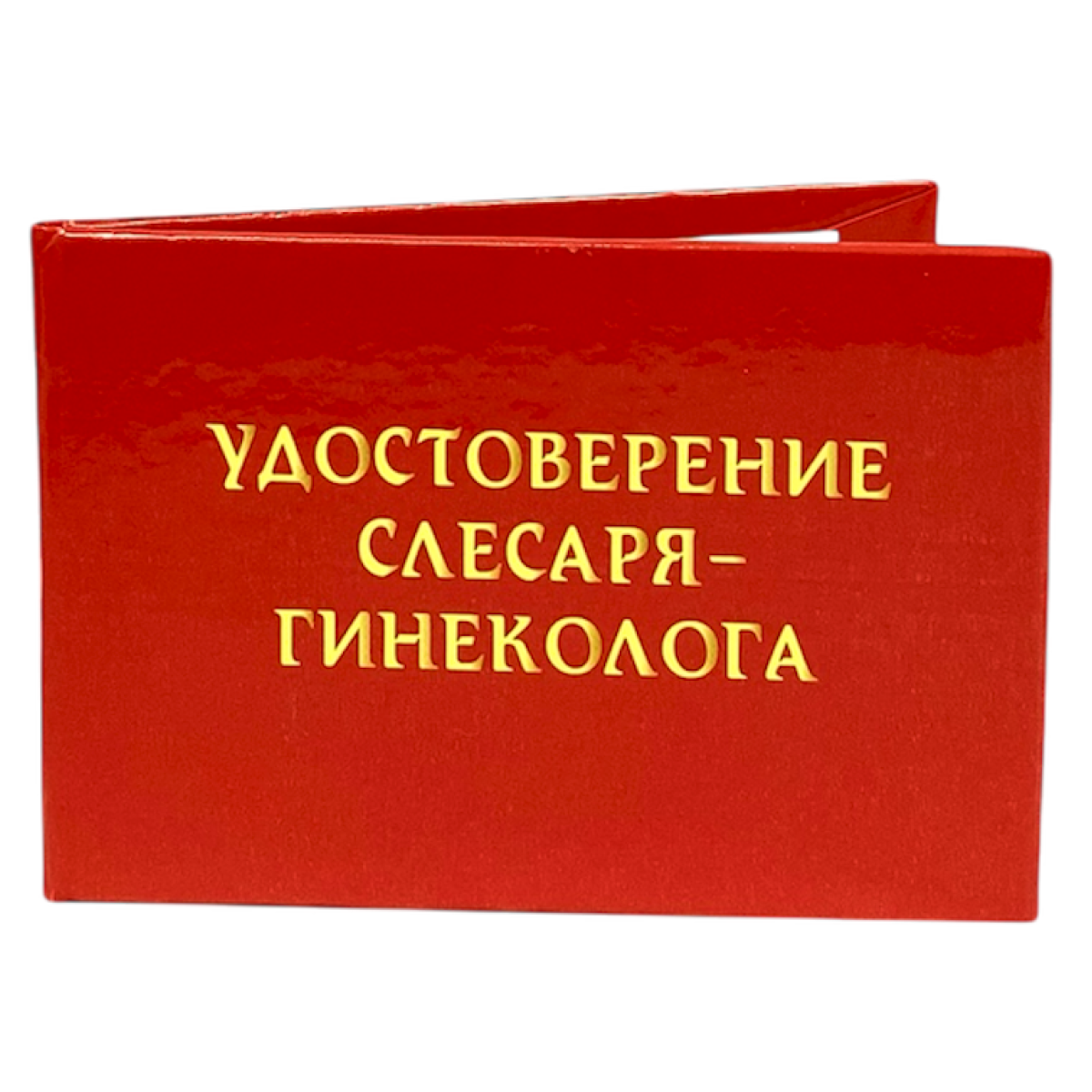Удостоверения - Шуточное удостоверение Слесаря-Гинеколога Удостоверения - Шуточное удостоверение Слесаря-Гинеколога