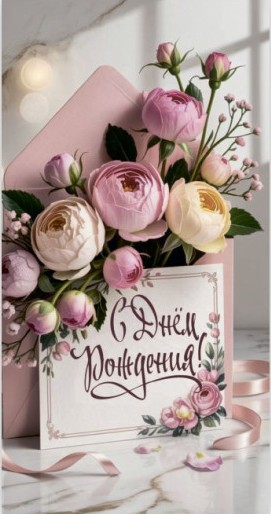 Конверты для денег - Конверт для денег "С Днем Рождения"