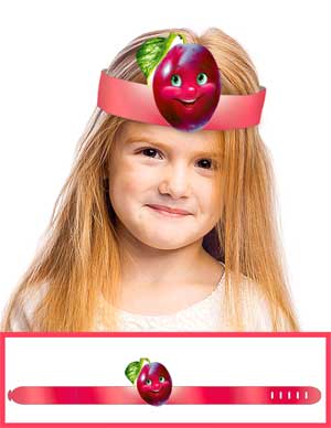 Маски, венки, кокошники - Головной убор "Слива"