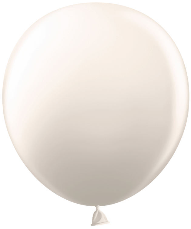 Круглые без рисунка - Шар (18''/46 см), Белый песок, пастель ретро, 25 шт.