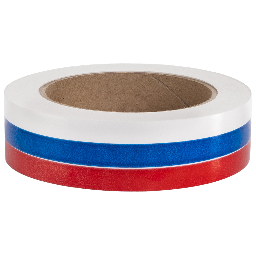 Лента (3 см*50 м) Триколор, 1 шт.
