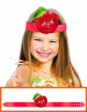 Маски, венки, кокошники - Головной убор "Яблоко"