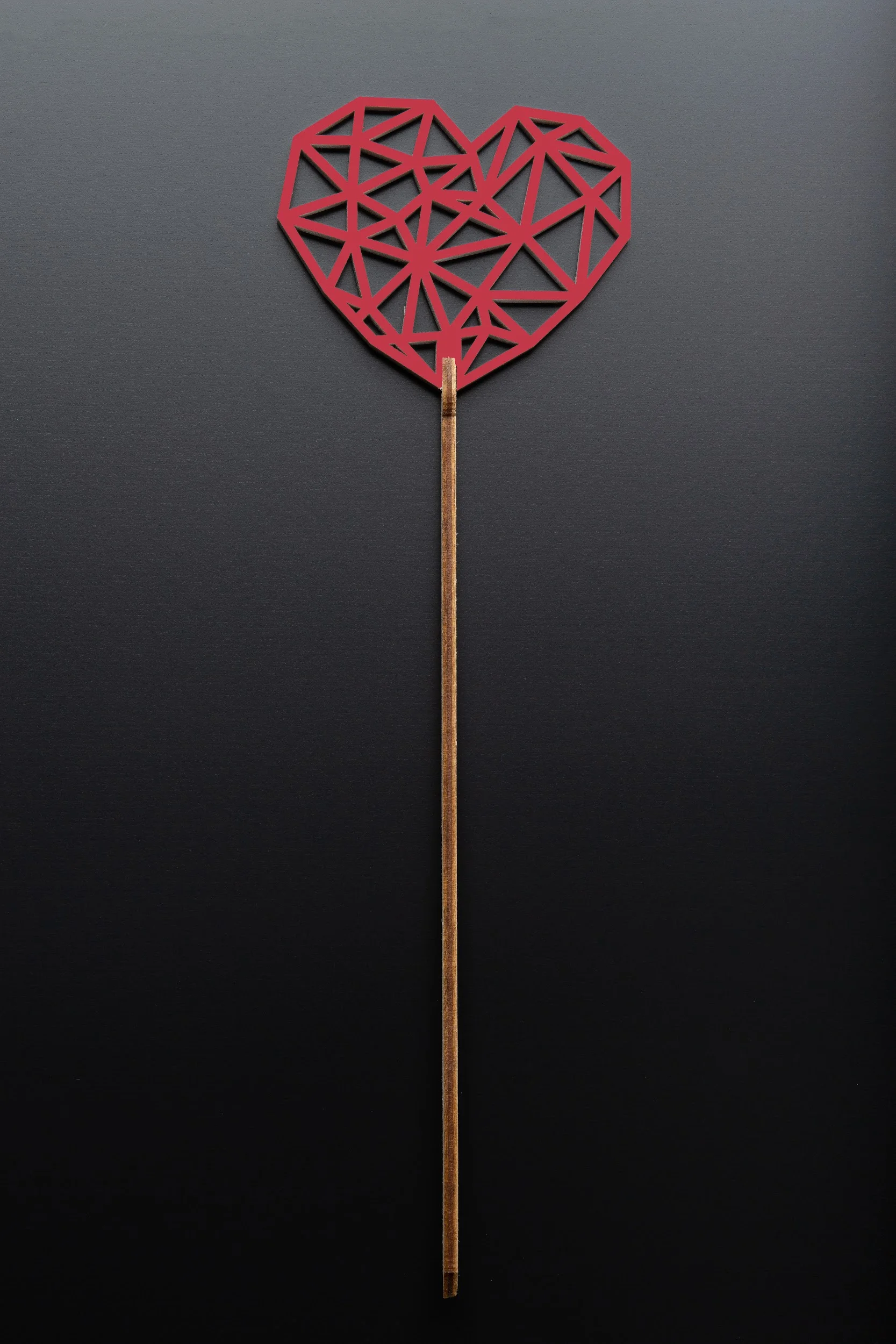 Топперы - Топпер №50 "Сердце" красный