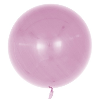 Шар (18''/46 см) Сфера, Deco Bubble, Пудровый, Глянец, 10 шт. в уп.