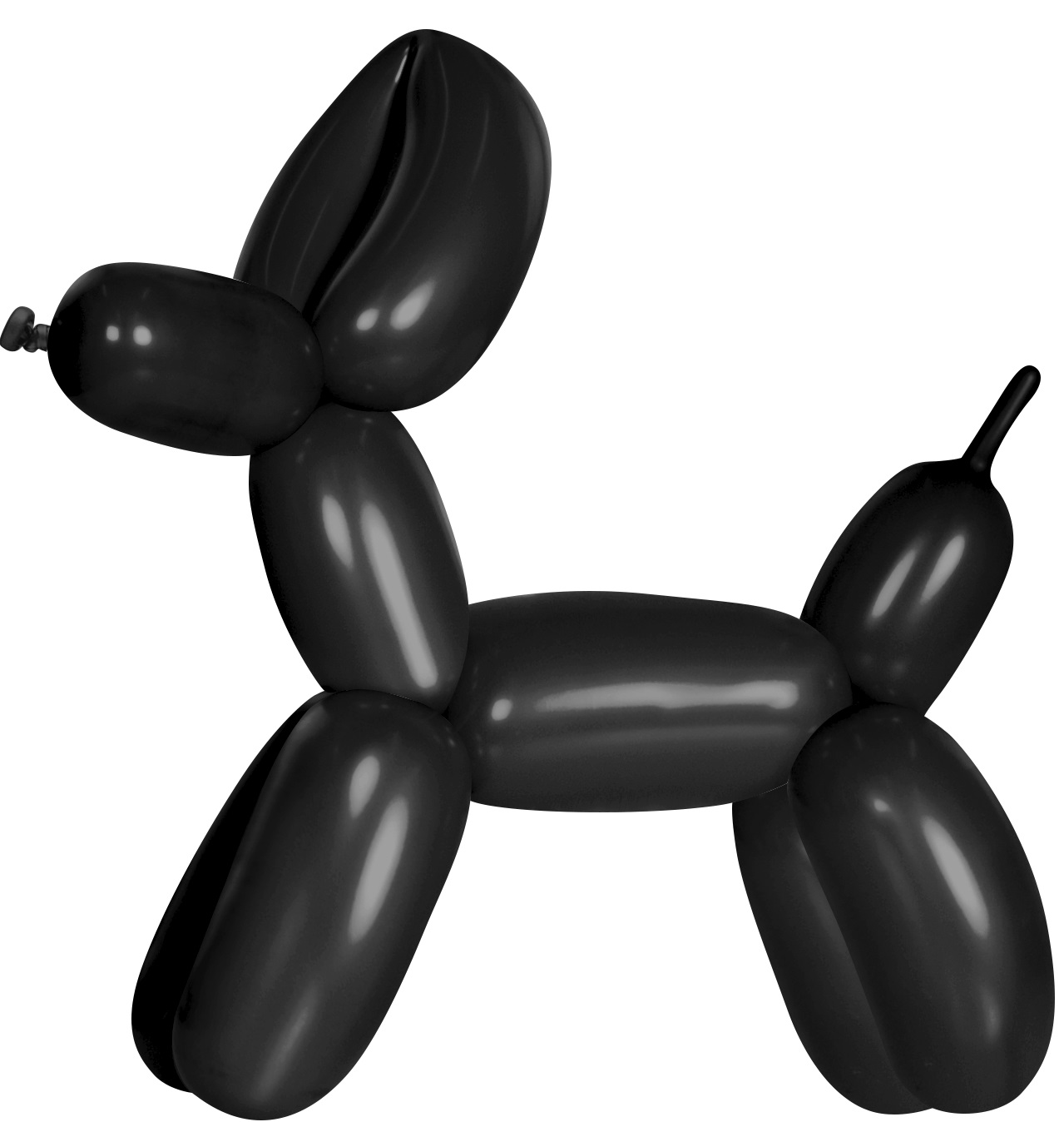 Шары для моделирования - Шар (2''/5 см) ШДМ, Черный, пастель, 100 шт.