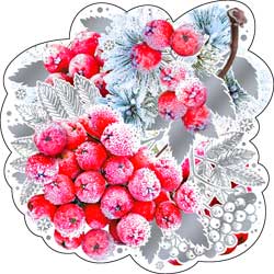 Украшения на скотче - Украшение на скотче "Звезда" фольга голографическая