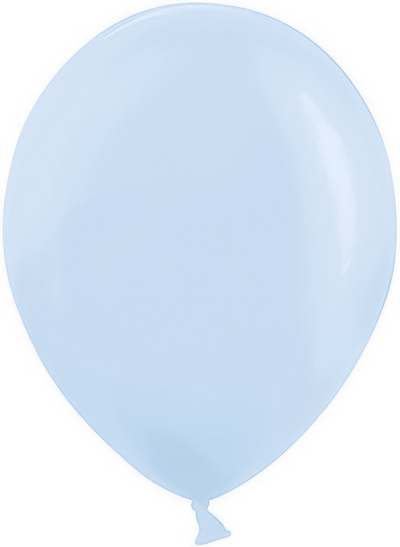 Круглые без рисунка - Шар (12''/30 см), Воздушно-голубой, макарунс, 100 шт.