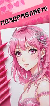 Конверты для денег - Конверт для денег "Поздравляем!" полноцветн. оборот Конверты для денег - Конверт для денег "Поздравляем!" полноцветн. оборот