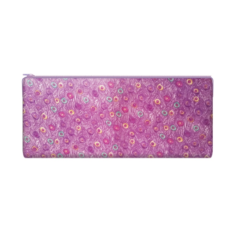 Пеналы - Пенал - косметичка на молнии большой ткань УЗОРЫ
