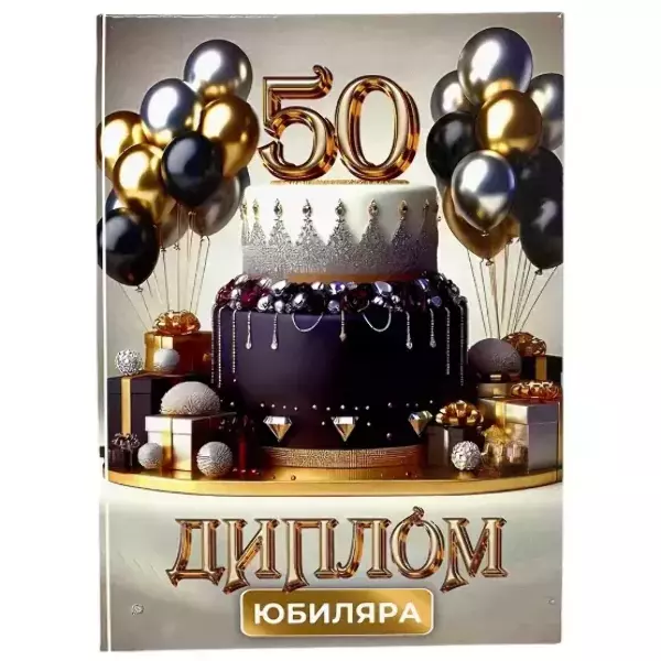 Дипломы Юбиляра и Юбилярши - Диплом Юбиляра 50 лет