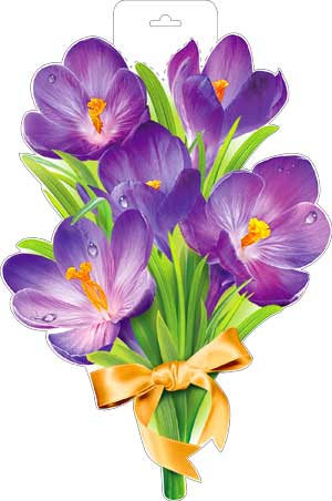 Плакаты - Мини-плакат "Весенние цветы"