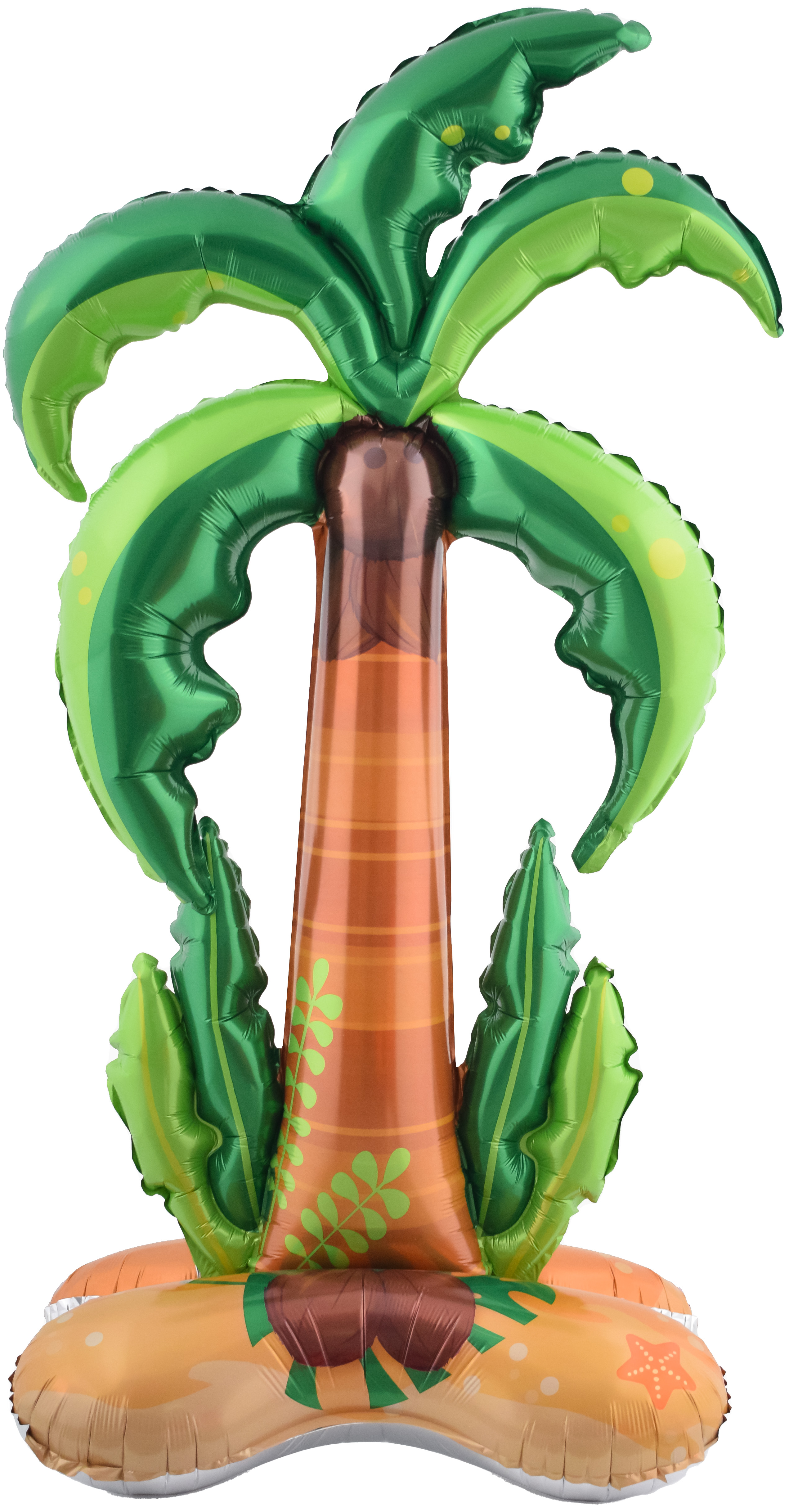 Фигуры на подставках и 3D - Шар 3D (59''/150 см) Фигура на подставке, Пальма, 1 шт. в уп.