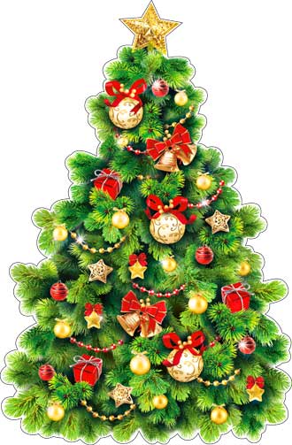 Украшения на скотче - Украшение на скотче "Ёлка" блестки