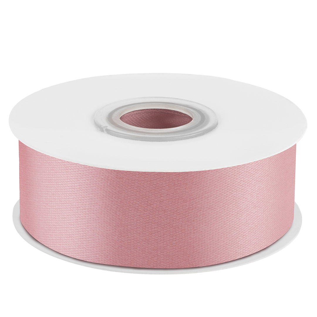 Лента атласная - Лента атласная (2,5 см*22,85 м) Розовое Золото, 1 шт.