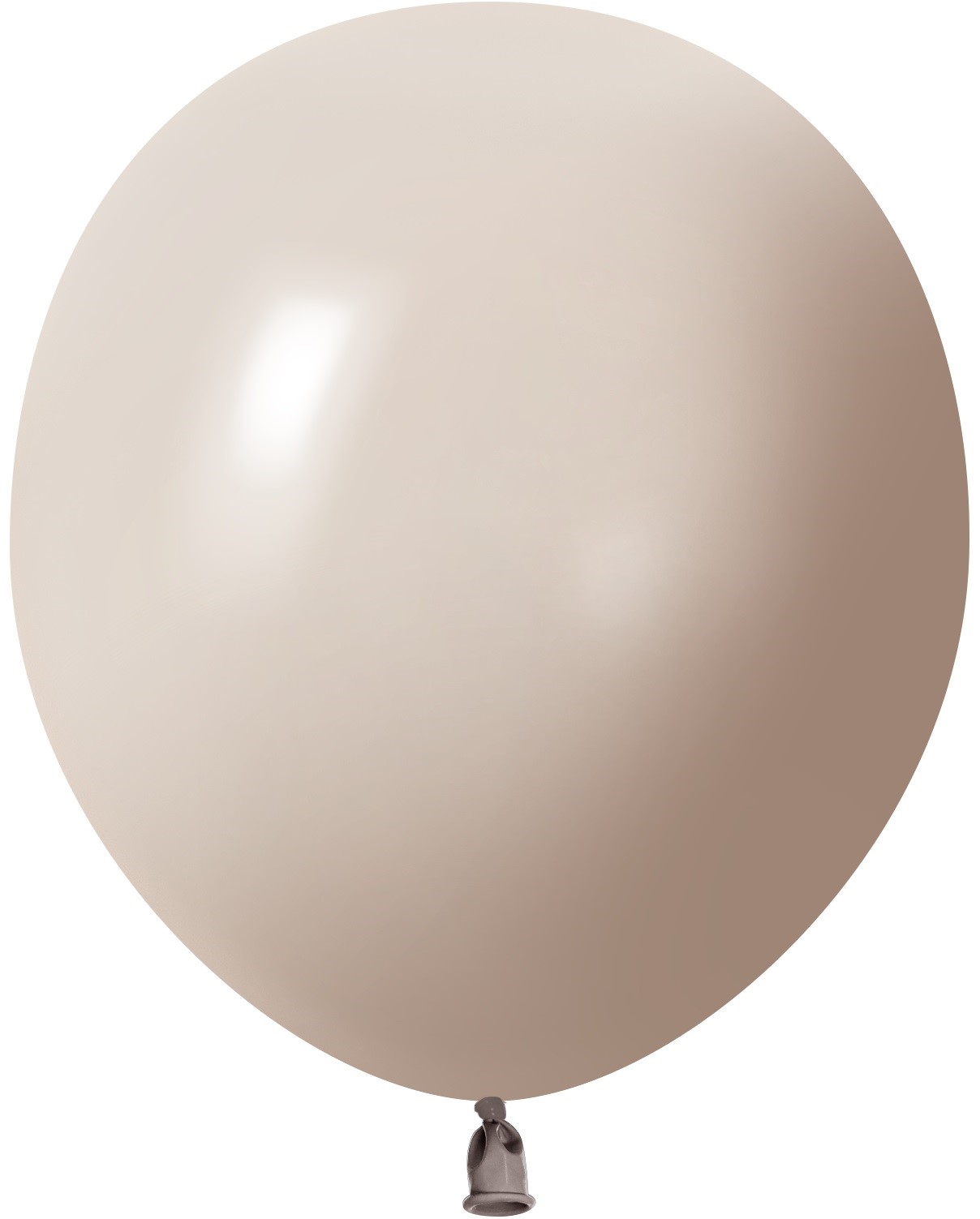 Круглые без рисунка - Шар (10''/25 см), Белый песок, пастель ретро, 100 шт.