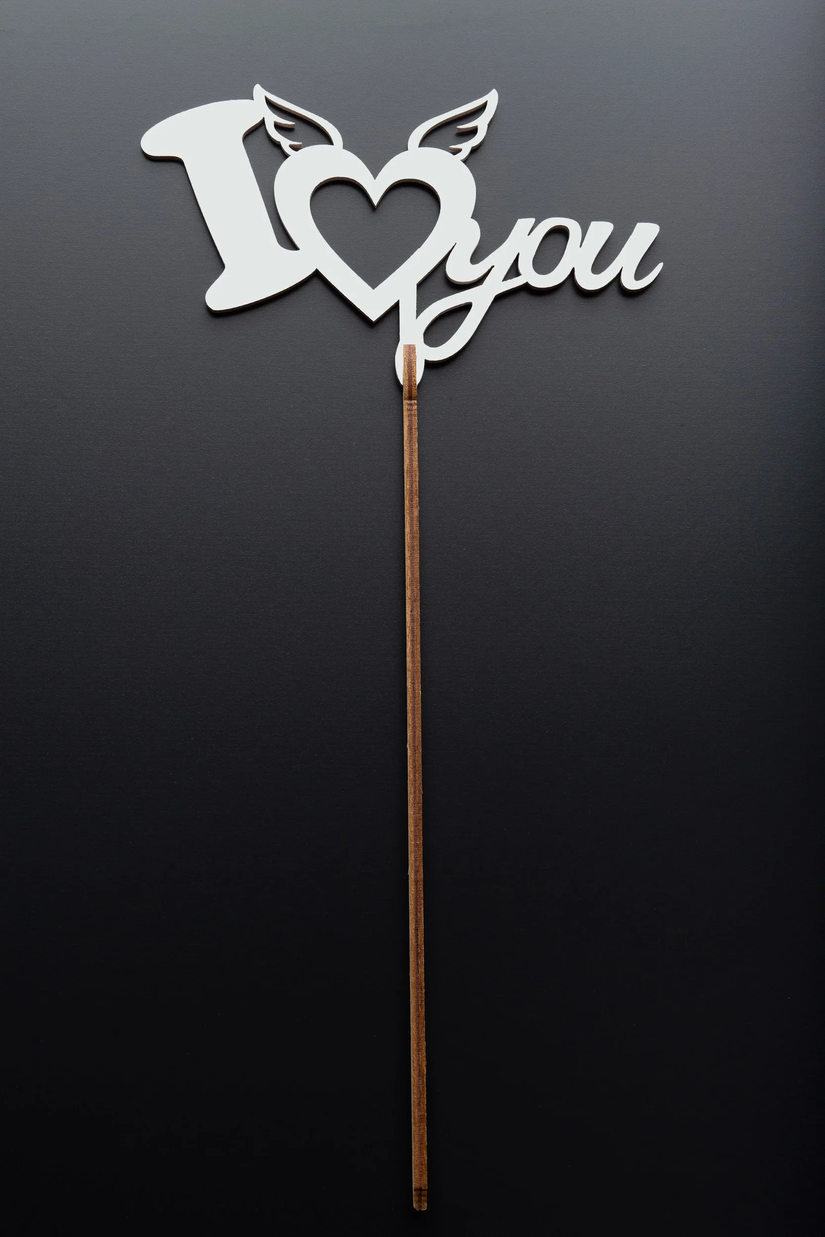 Топперы - Топпер №48 "I love you" белый Топперы - Топпер №48 "I love you" белый