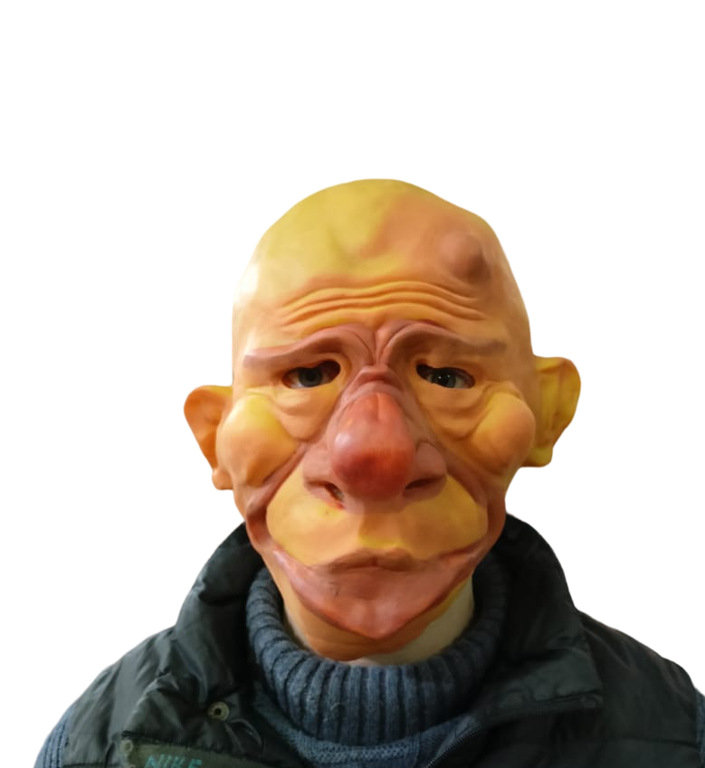 Латексная маска - Маска латексная Шишка