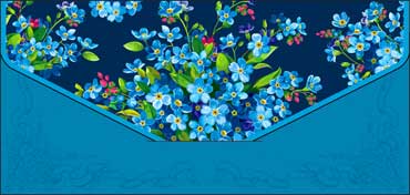 Конверты для денег - Конверт для денег "Без текста" полноцветн. оборот Конверты для денег - Конверт для денег "Без текста" полноцветн. оборот