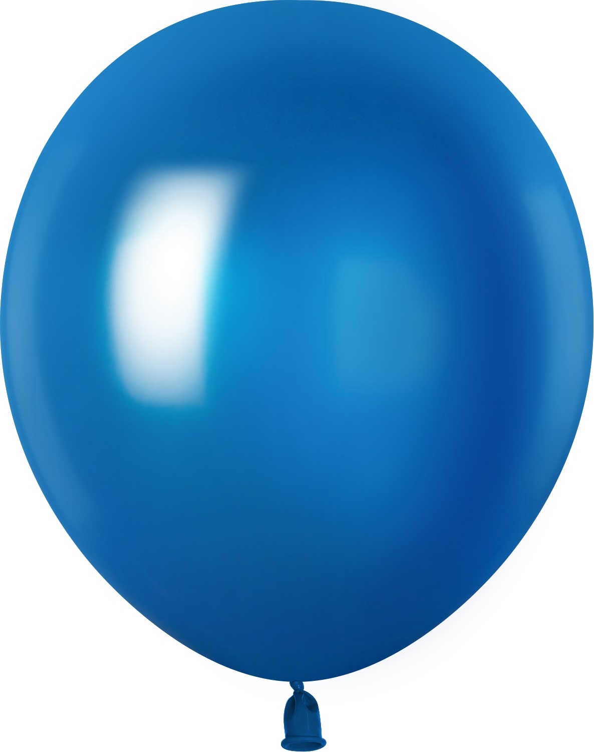 Круглые без рисунка - Шар (12''/30 см), Королевский синий, металлик, 100 шт.