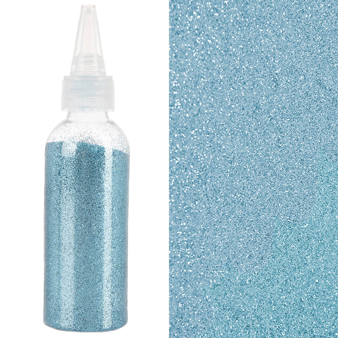 Конфетти и декор - Глиттер Голубой, 80 г.