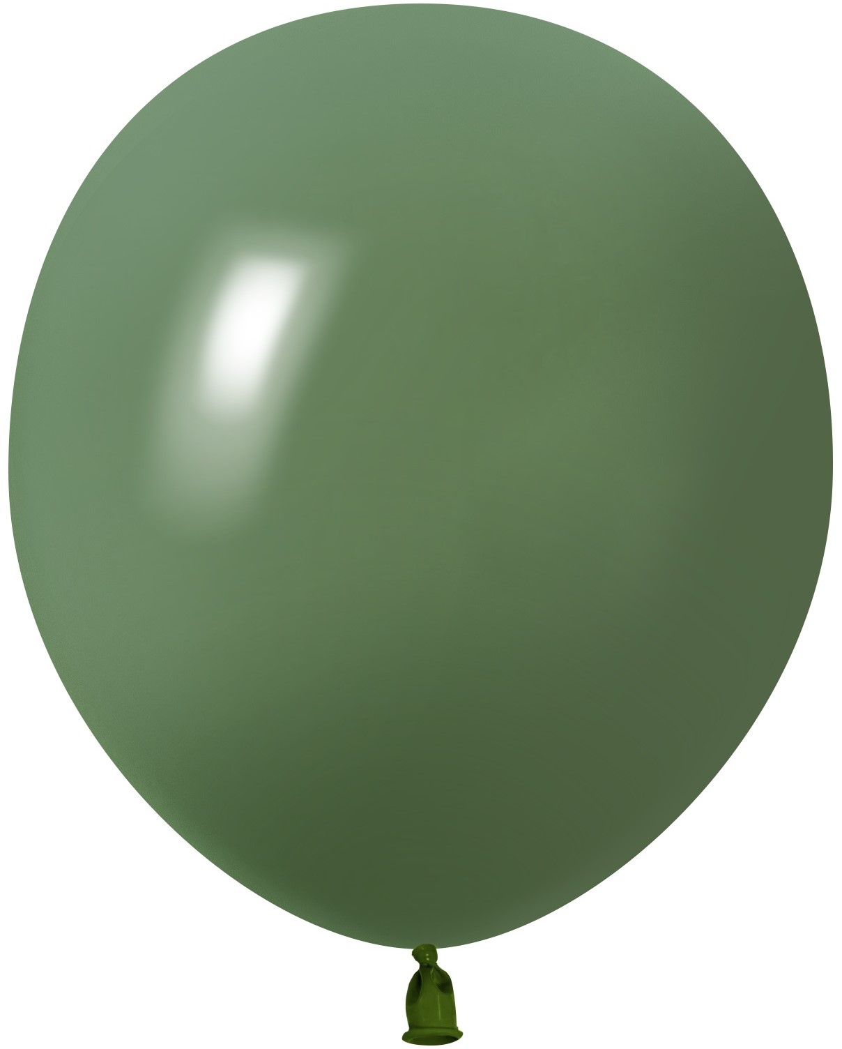 Круглые без рисунка - Шар (10''/25 см), Авокадо, пастель ретро, 100 шт.