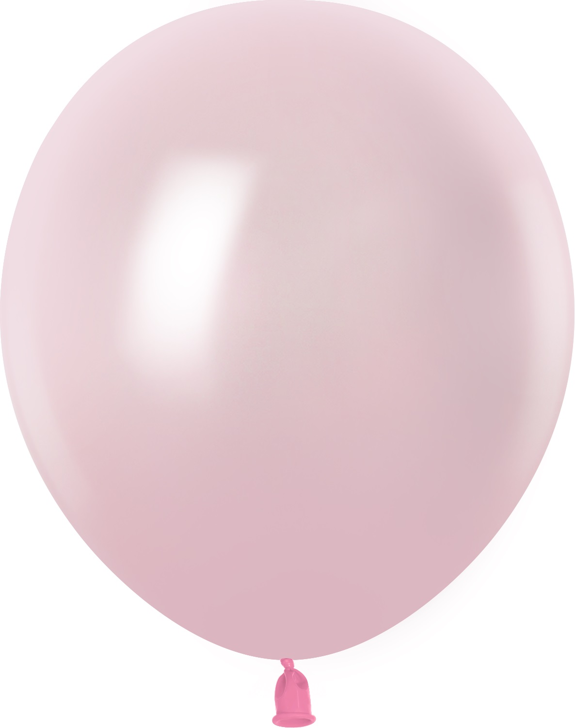 Круглые без рисунка - Шар (12''/30 см), Розовый, металлик, 100 шт.