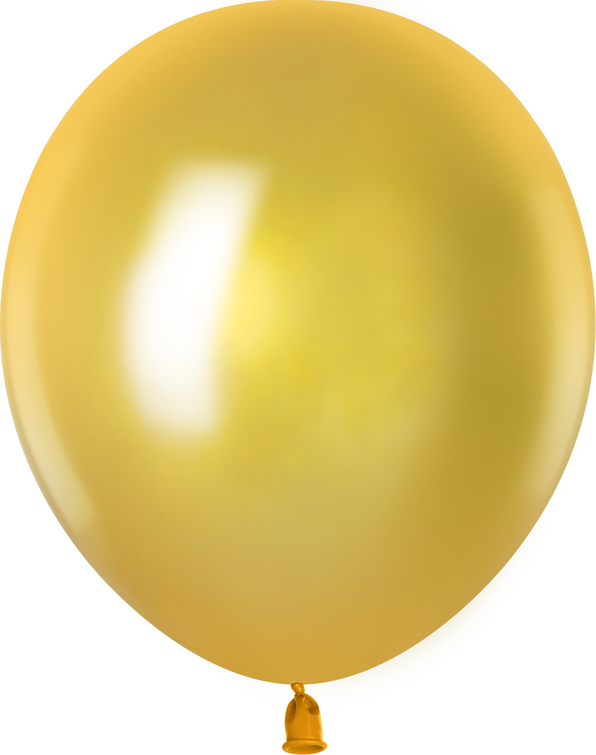 Круглые без рисунка - Шар (12''/30 см), Золото, металлик, 100 шт.